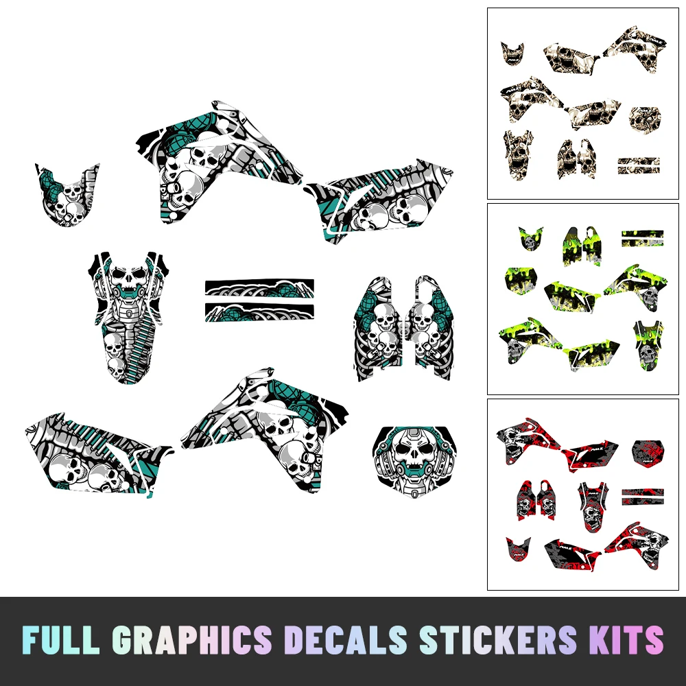 

Графический комплект наклеек для мотокросса, декоративные фоновые стикеры, подходят для SUZUKI RMZ 450 2007