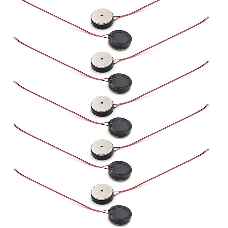 10Pcs 16mm Mini Speaker Bone Conduction Loudspeaker 8 Ohm 1W For Audio