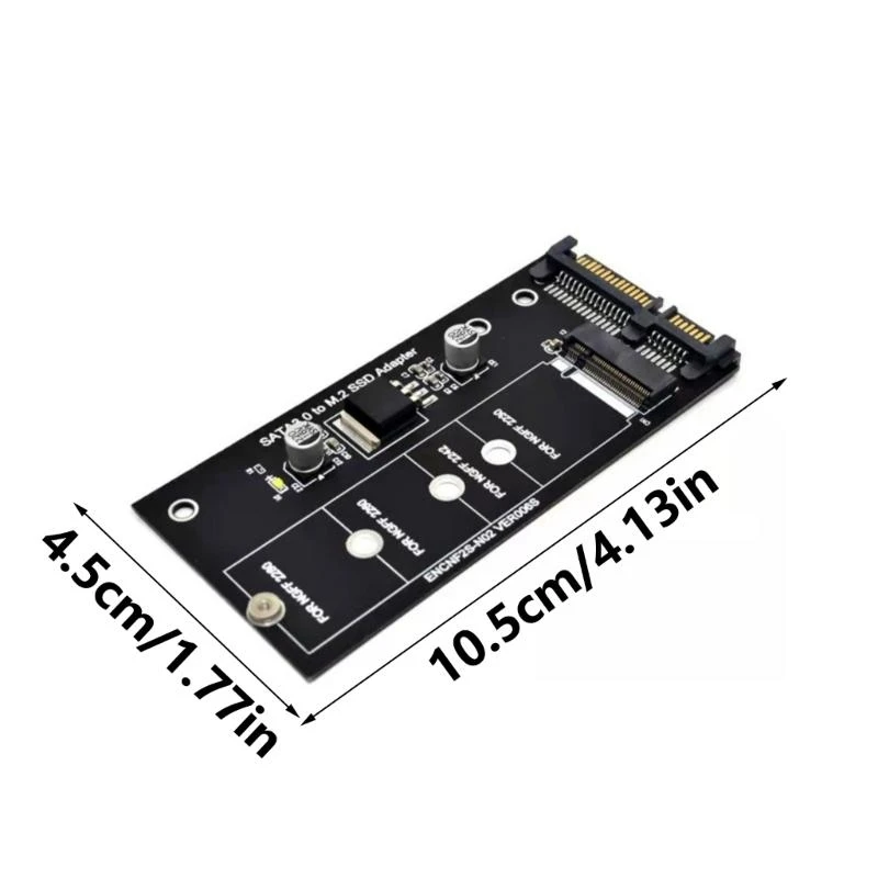 M.2 для SATA3 NGFFS SSDS CARD Adapter Card для быстрого подключения данных 6 Гбит / с в компьютерах и ноутбуках