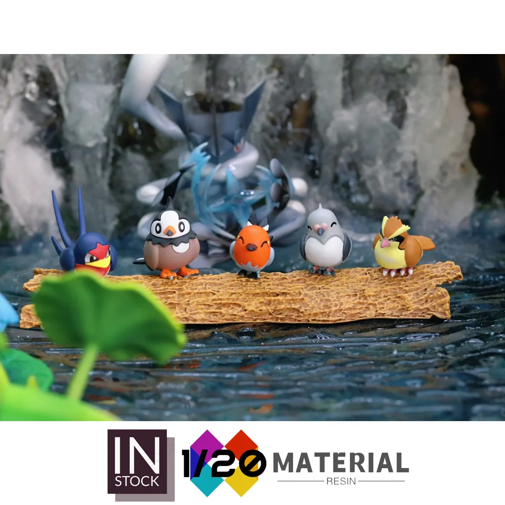 

[В наличии] World Resin Scale 1/20 [JB] — Pidgey & Taillow & Starly & Pidove & Fletchling
