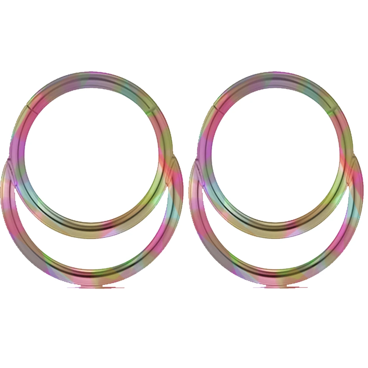Hinged Nose Ring Hoop for Piercing Jewelry