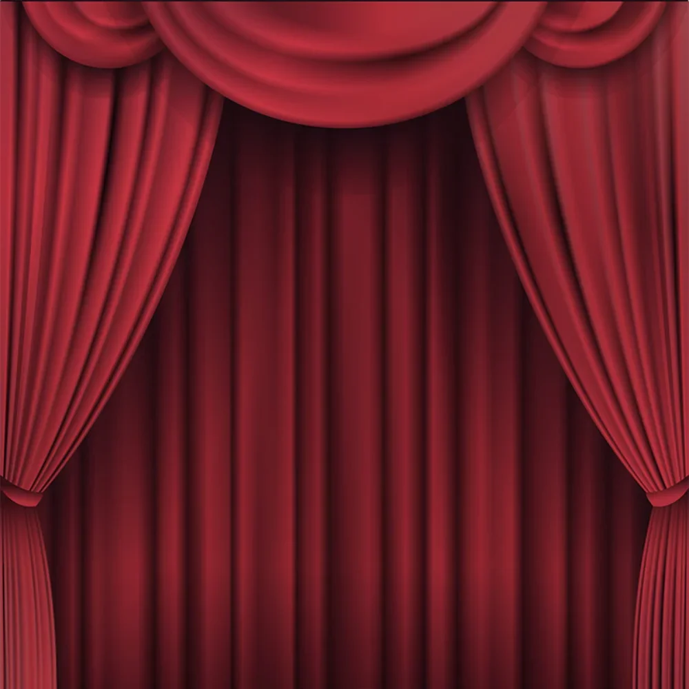 RYB HOME Opera Theater Stage Curtains Photography Backdrop Theatrical Pattern Curtains Themed Bedroom Decorations Light Block