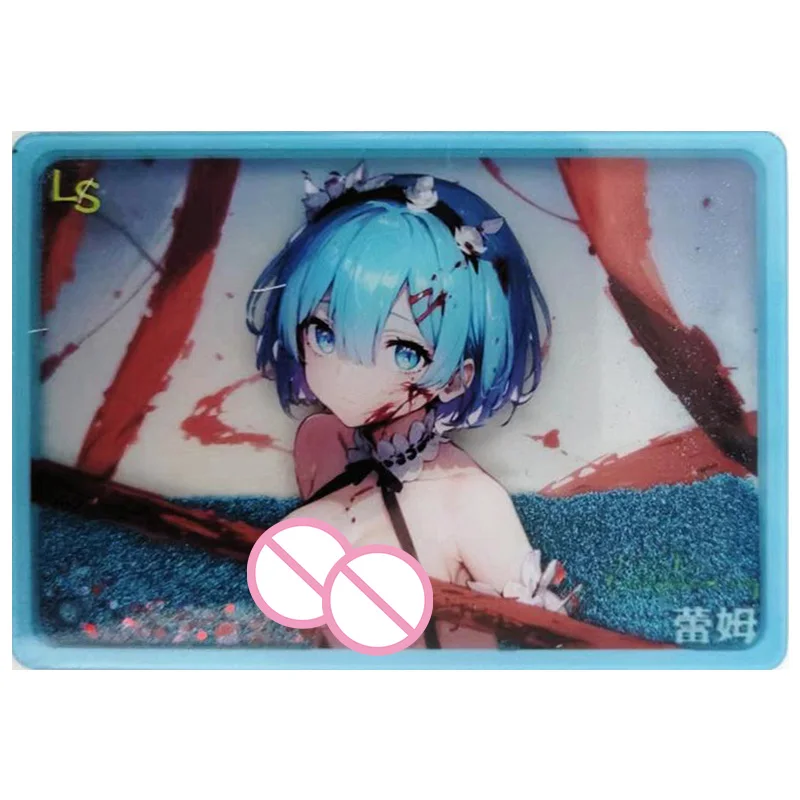 Anime Goddess Story Rare LS PG Quicksand Refraction Flashcards Yae Miko Beelzebul Toys for boys Collectible Cards Birthday Gifts