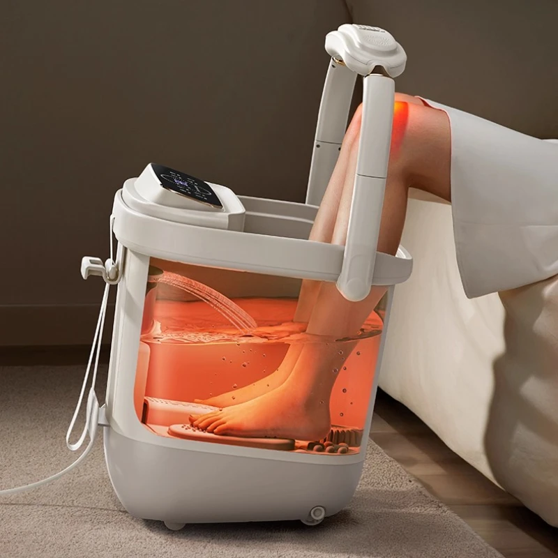 Constant-temperature Moxibustion Hot Air Knee Protection Heated Foot Bath Bucket, Electric Automatic Bath Footbath Machine