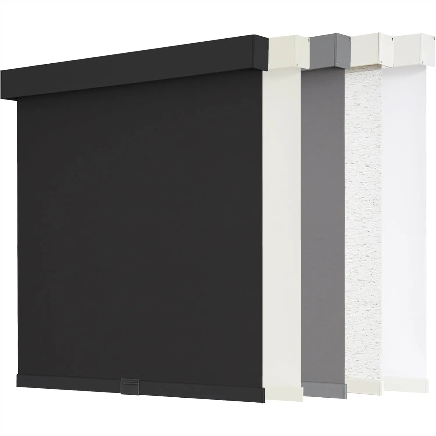 

Blackout Roller Shades Cordless Blinds for Windows, Free-Stop System with Thermal Insulated Fabric and UV Protection for Home