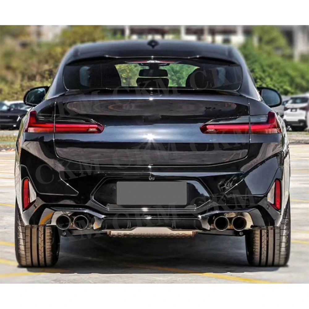 Gloss Black Rear Bu… - image