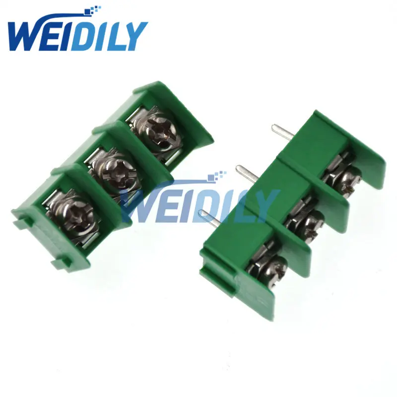 10PCS KF8500-2P 3P 4P 8.5mm Pitch Connector PCB Screw Terminal Block Connector 2/3/4pin 300V 20A 22-12AWG