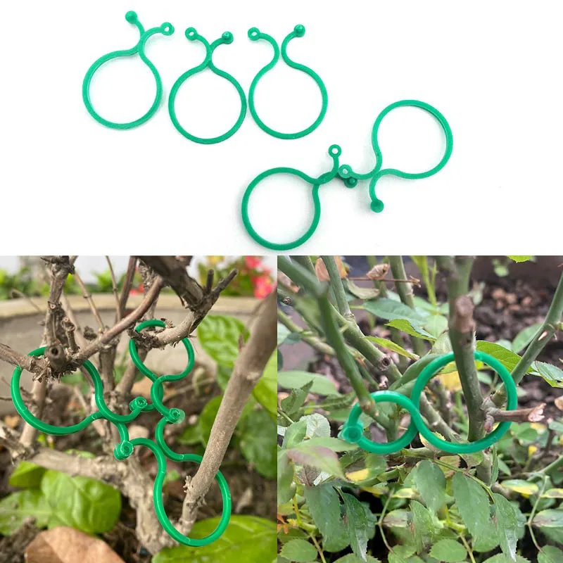 20pcs 50pcs Garden Plant Holder Trellis Clips holder Garden Plant Stand Tool For Vine Vegetable New Tomato Growing Upright p1