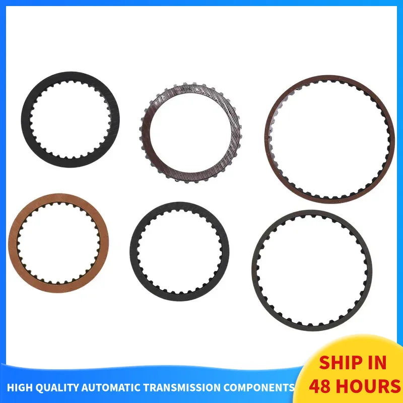

Gearbox Friction Disc Transmission Clutch Friction Plate Kit for Ford Lincoln Mercury Mazda 2 3 5 6 5F27E FNR5