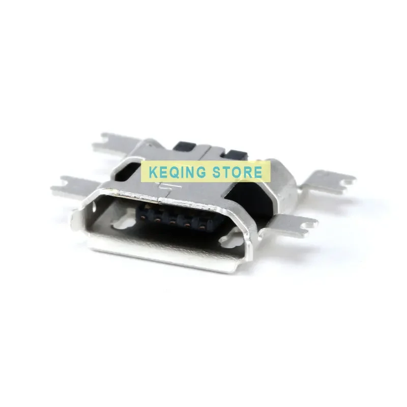 جميع لوحة حوض مايكرو 5P من النحاس 1.17 مع حافة ملفوفة مايك 5P 5 دبوس 4 دبوس USB حامل شريط لف الأم #4