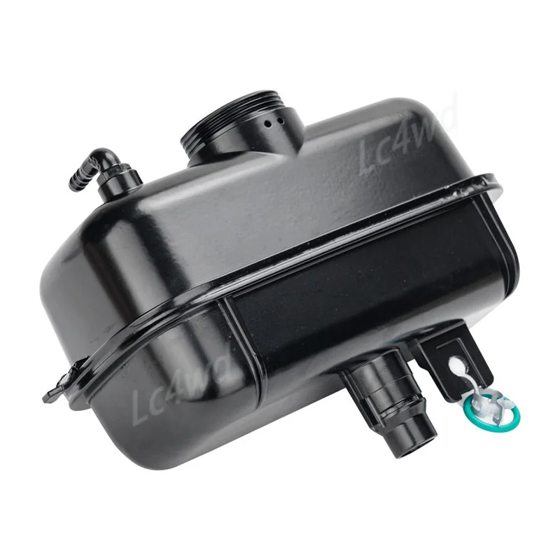 LC4WD 4x4 Accessories Aluminum Coolant Reservoir Tank Recovery Bottle For Jeep Wrangler JL 2.0T and JL 4XE 2018-2026 Off Road view 3
