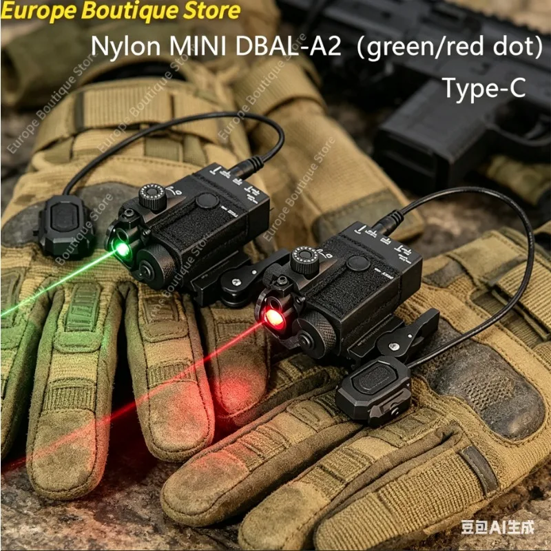 

Mini Nylon Green Red Laser Sight 2.5mm Aiming Indicator Fit 20mm Picatinny Rail For AR15 M16 AK47 Toy