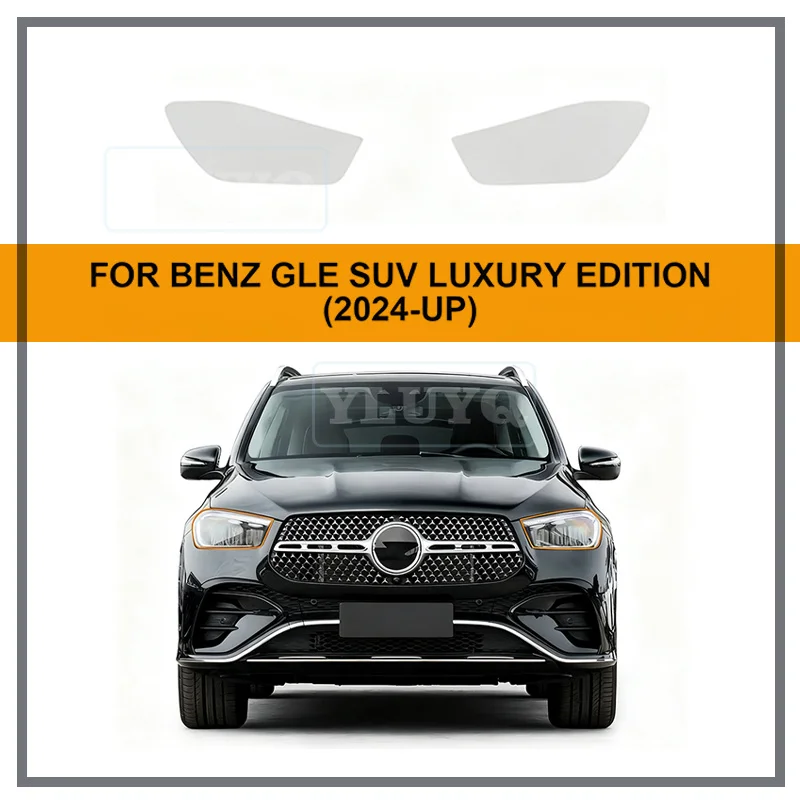

TPU Car Headlights PPF For Mercedes Benz GLE W167 Luxury 2024 Base 2020 2021 2022 2023 Clear Bra Paint Protection Film