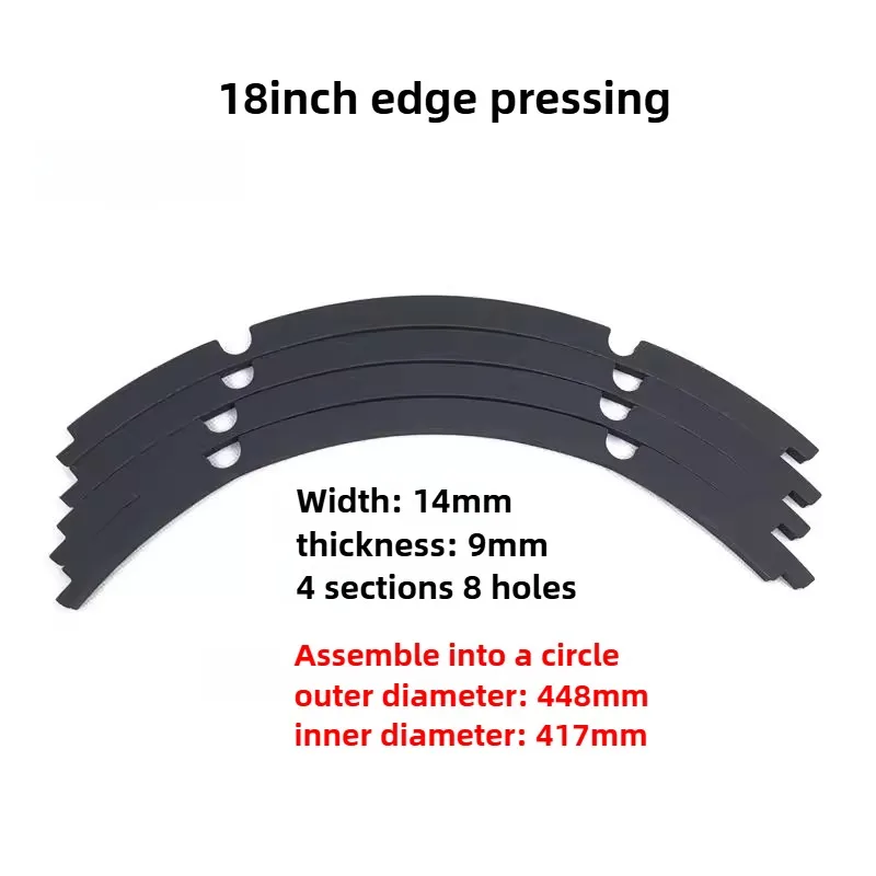 2 conjuntos de 18 "18 polegadas woofer baixo alto-falante chifre juntas de espuma novo