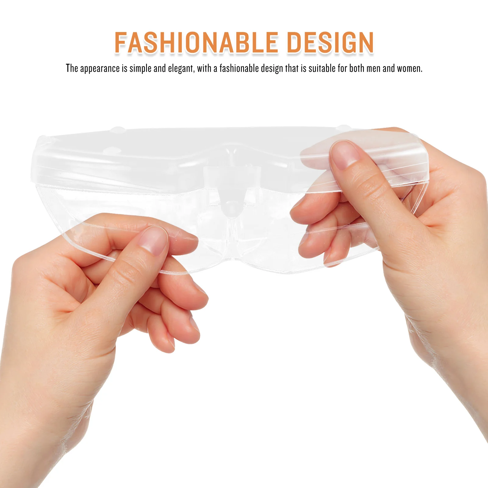 

Clear Swimming Goggle Case Plastic Durable Portable Swim Goggle Storage Box Lightweight Carrying Holder Swimming Eyewear Boxes