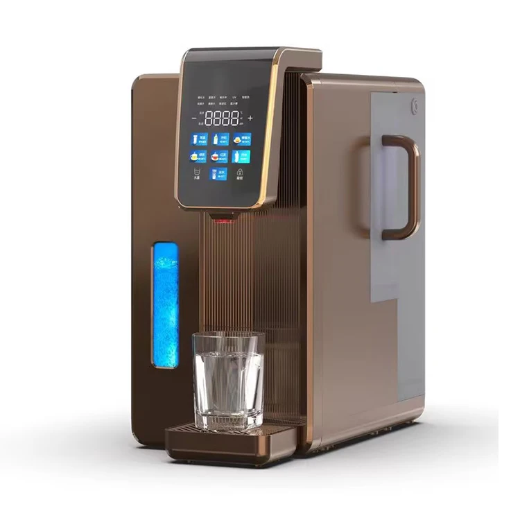 Hot selling Smart Water Purifier Dispenser Hydrogen Water Generator UV Reverse Osmosis Water Filtration System Purifier