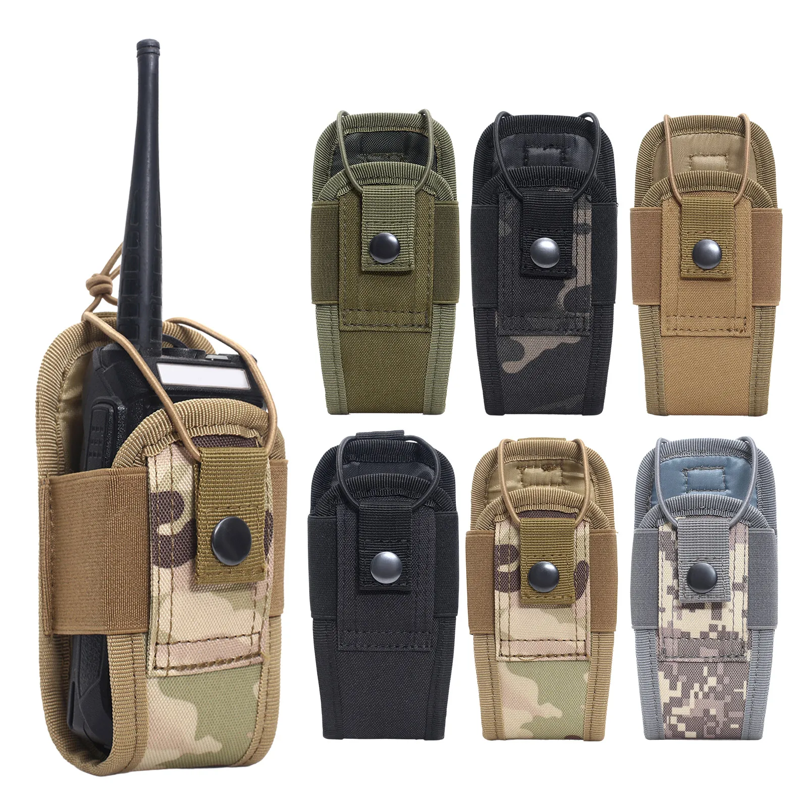

Поясная Сумка ForTactical Molle для радио и раций, Карманный держатель для ремня, чехол для охоты и лагеря