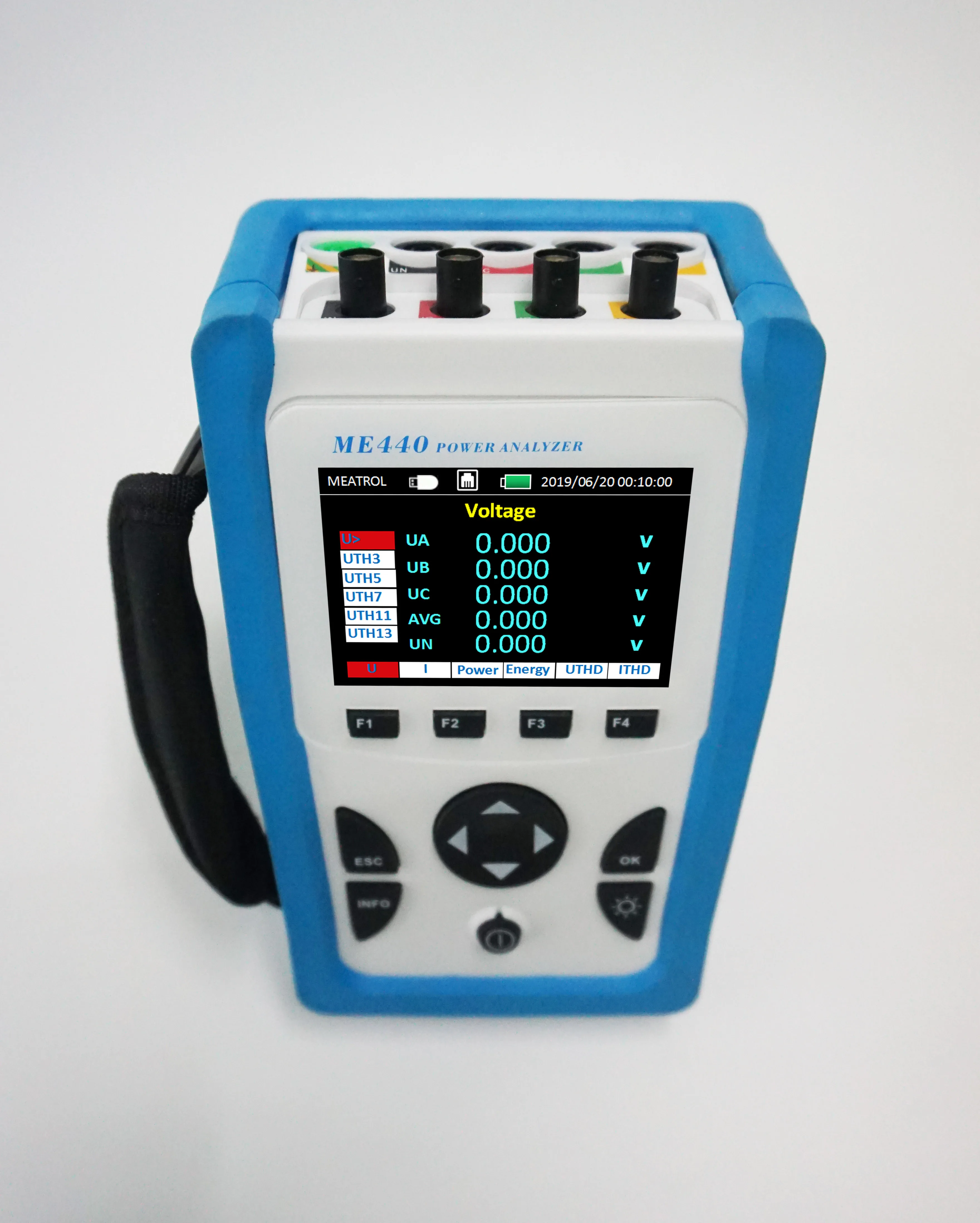 Hot selling by factory Rogowski Handheld data logger Smart electricity meter MEATROL ME440 Power quality analyzer