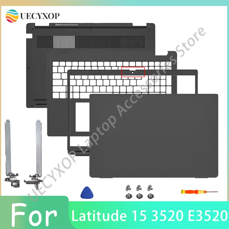 

NEW Covers For Latitude E3520 3520 Screen Back Cover Front Frame Upper Cover Bottom case Hinge Keyboard 017XCF 0H5YMR
