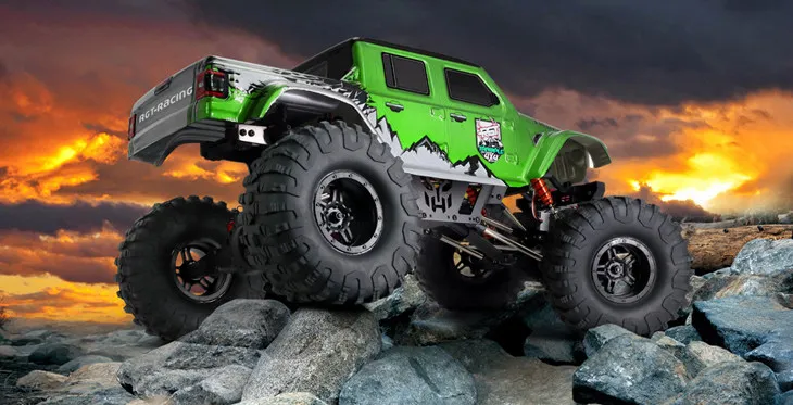 Rgt Rc Rock Crawler 18100 Trample 1 10 Scale Four Wheel Drive Reverse Transmission Off Road Climbing Remote Control Model Hobby