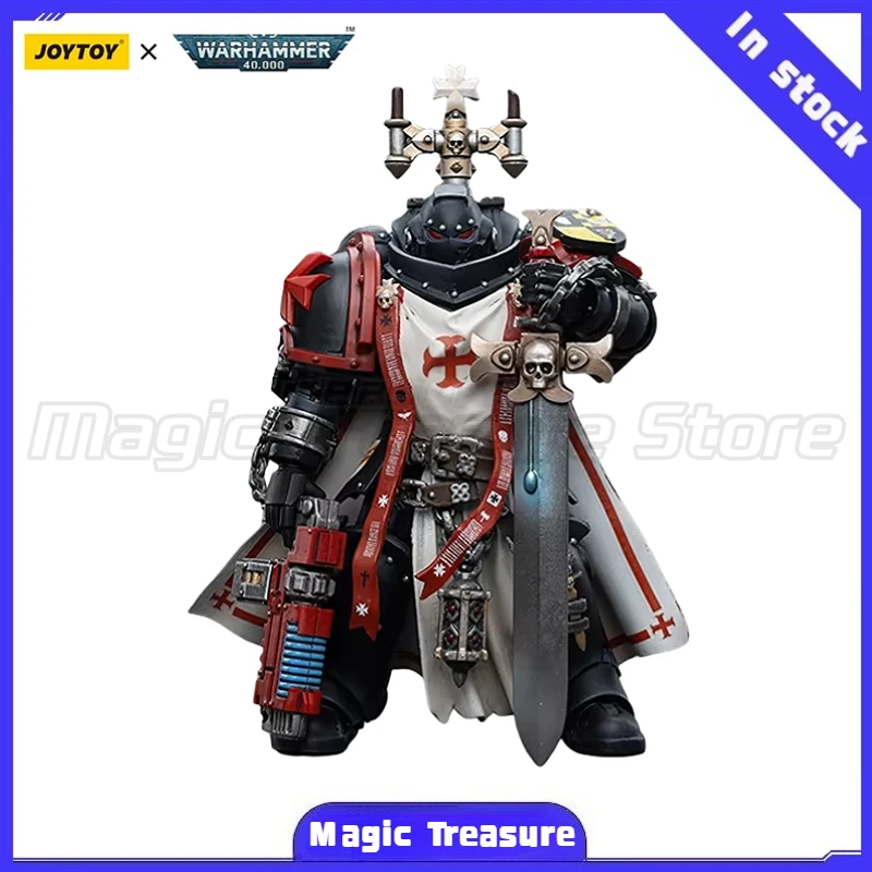 【MT】In stock JOYTOY 1/18 Action Figure Warhammer 40K Black Templars Sword Brethren Brother Lombas Model Toy Gifts