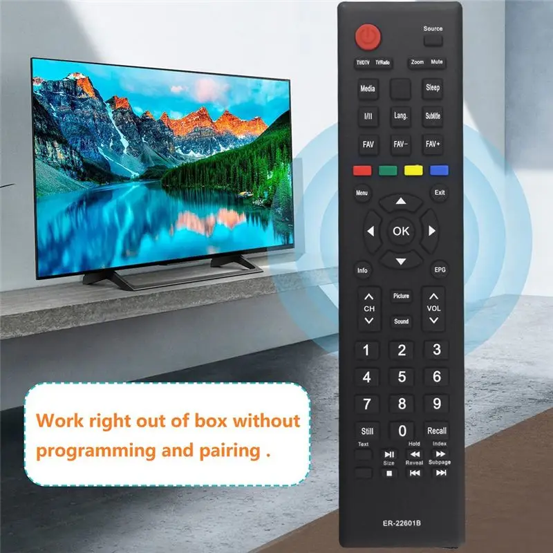 ER-22601B Replace Remote Control Durable For Hisense TV L24K20D HL32K20D 24E33 32D33 32D36 50D36P 24D33 24F33 32D50 40D50P 40D50