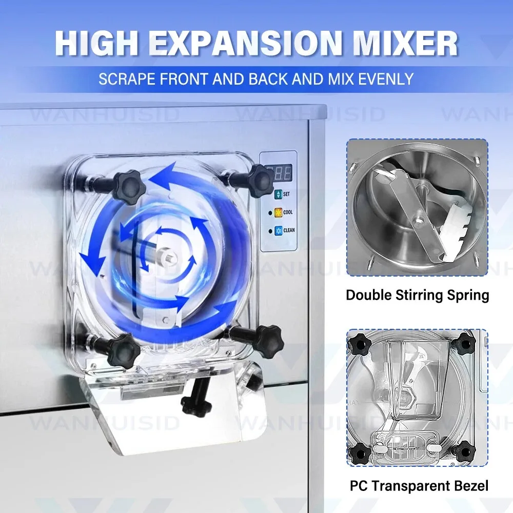 Commerciële Harde Ijs Machine Ijs Bevriezing Doseren Apparatuur 220V