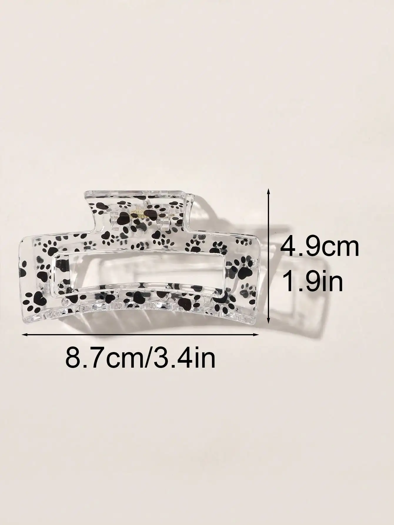 4 Stück Leoparden-Haarklammern für Frauen und Mädchen, Haarklammern, modischer Haarschmuck, Hai-Clip für dünnes, dickes Haar – Detail 10