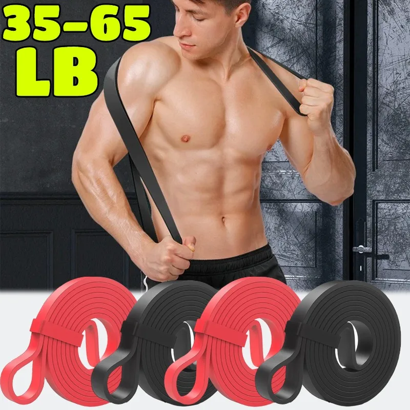 Heavy Duty Resistance Band Set Latex Elastic Bands for Pilates Workout Fitness Pull up Assist Training Body Shape Exercise