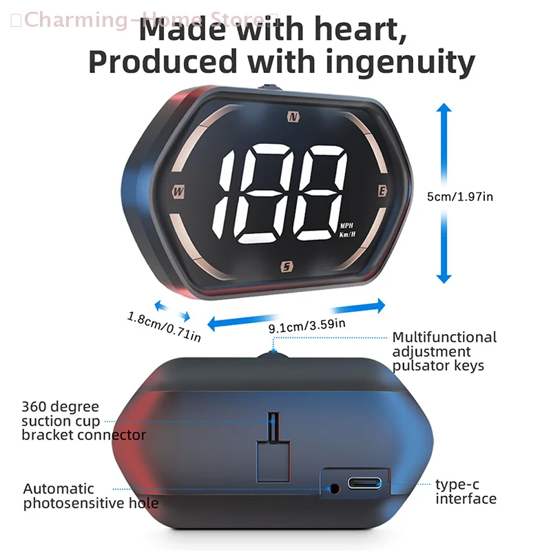 【M】Usb Car Hud Head…