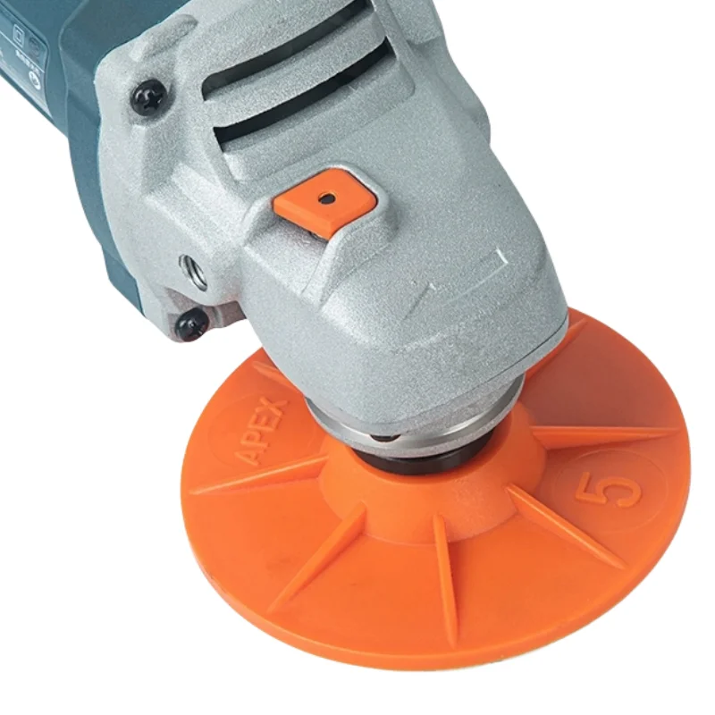 7 Stück 4" 100mm Schleifscheiben mit Schnallenverschluss für Nass- und Trockenpolitur, Flexible Scheiben für Stein, Quarz, Marmor, Granit, Beton-Schleifen – Detail 11