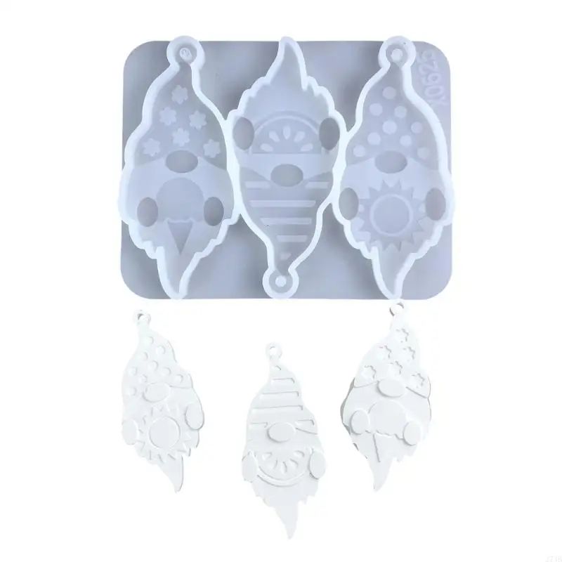 

J7JB Gnome Keychain Mould Crafting Accessories Present for Crafting Lover