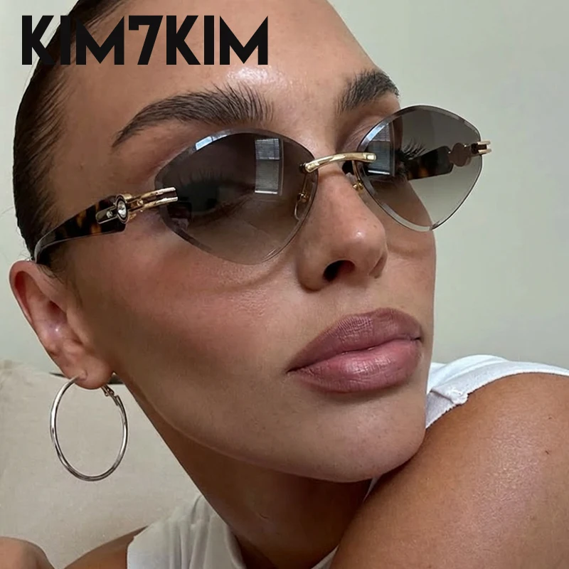 

Rimless Hexagon Sunglasses Women 2026 Luxury Brand Vintage Punk Outdoor Change Color Sun Glasses For Lady Trendy Travel Eyewear