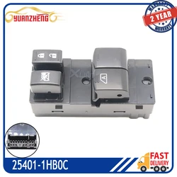 25401-1HB0C Left Driver Power Window Switch For NISSAN SUNNY VERSA 2012 NOTE 2014-2016 MICRA K13 2010-2018 25401-3BB0C