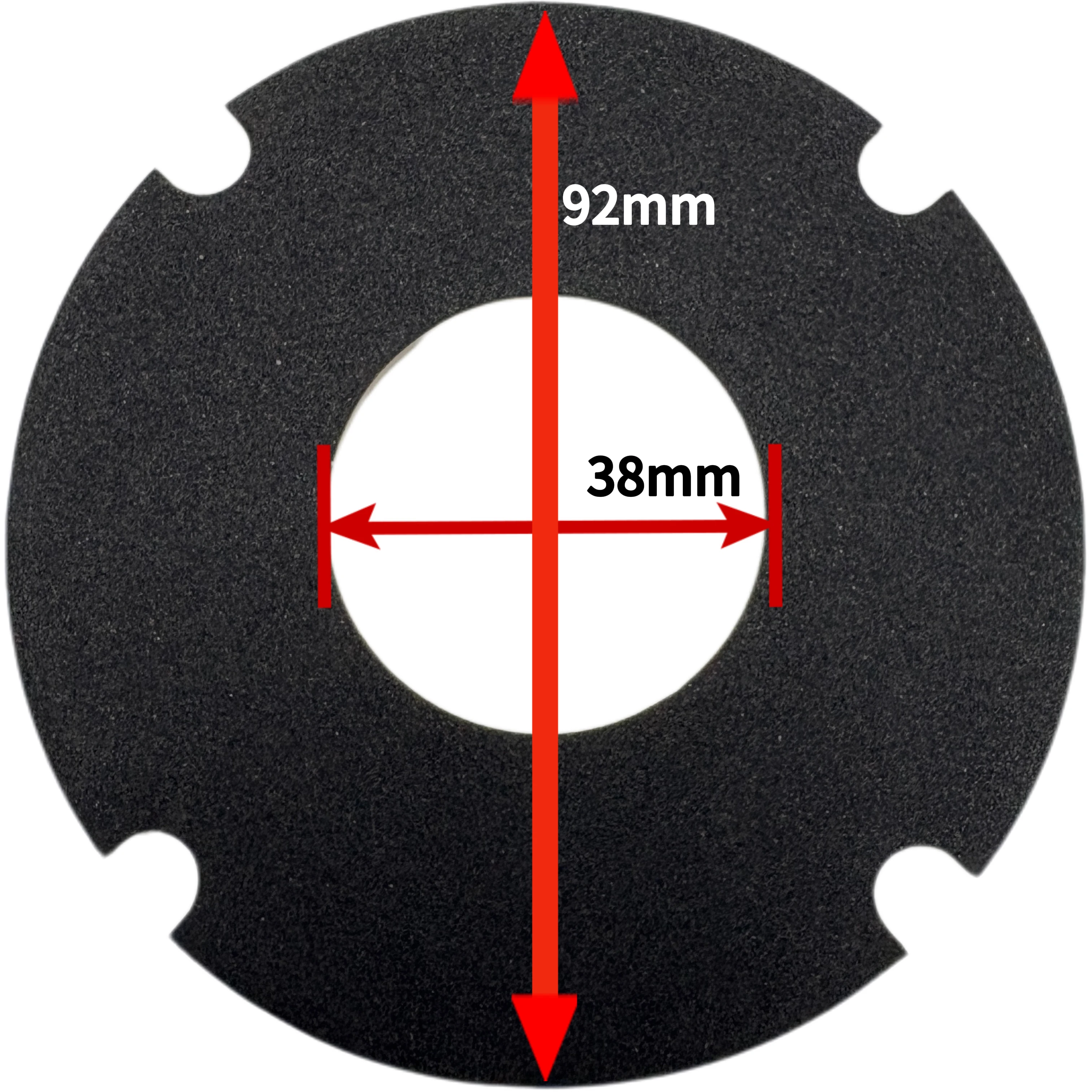 Self-adhesive Speaker Damper Ring Foam Trim For Scan-Speak ProAc D2010 8513 8511 Response 1SC / 2 / 2.5 / 3 / 3.5 / 3.8