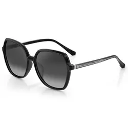 ZENOTTIC Oversized Butterfly Polarized Sunglasses for Women Big Square Frame UV400 Sun Glasses Luxury Brand Design Dirving Shade