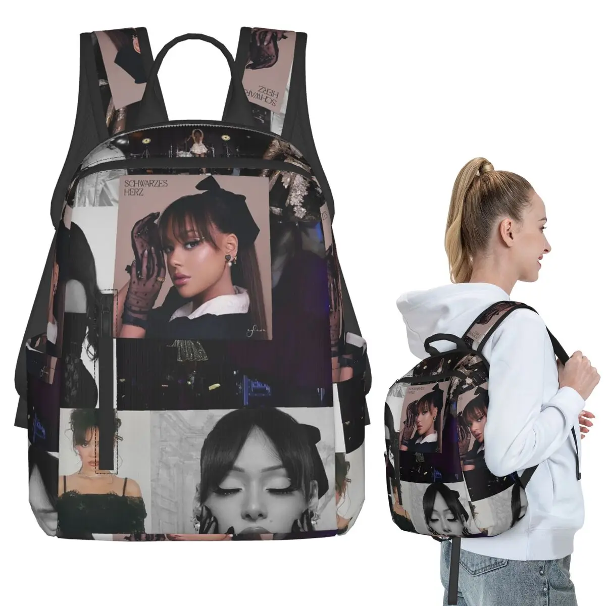 

Custom Tour 2025 Liebe Ayliva Backpack Student BookBag Kids School Bag Laptop Shoulder Bags Men Women