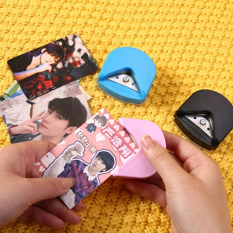 3PCS Mini Portable Corner Rounder Paper Punch Card Photo Cutter fai da te Craft Scrapbooking Tools Maker Machine Paper Trimmer
