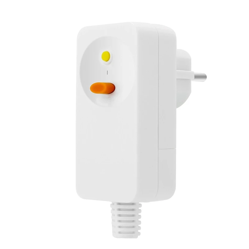 A50I FI Circuit Breaker Personal Protection Plug Replacement Plug 10Ma Residual Current Circuit Breaker 16Amp EU Plug,White