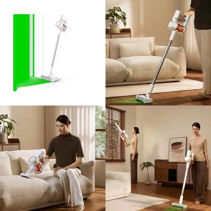B203CN-XC Wireless Battery Dry Bagless Handheld Light Portable Vacuum Cleaner Brushless Motor HEPA Laser Lighting
