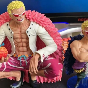 Anime One Piece Donquixote Donquixote Doflamingo Figur ein Stück Shichibukai Hen 16cm PVC Modell Sammlung Puppengeschenke Spielzeug Spielzeug 8 Hauptverkäufe Doflamingo Puppe - №1
