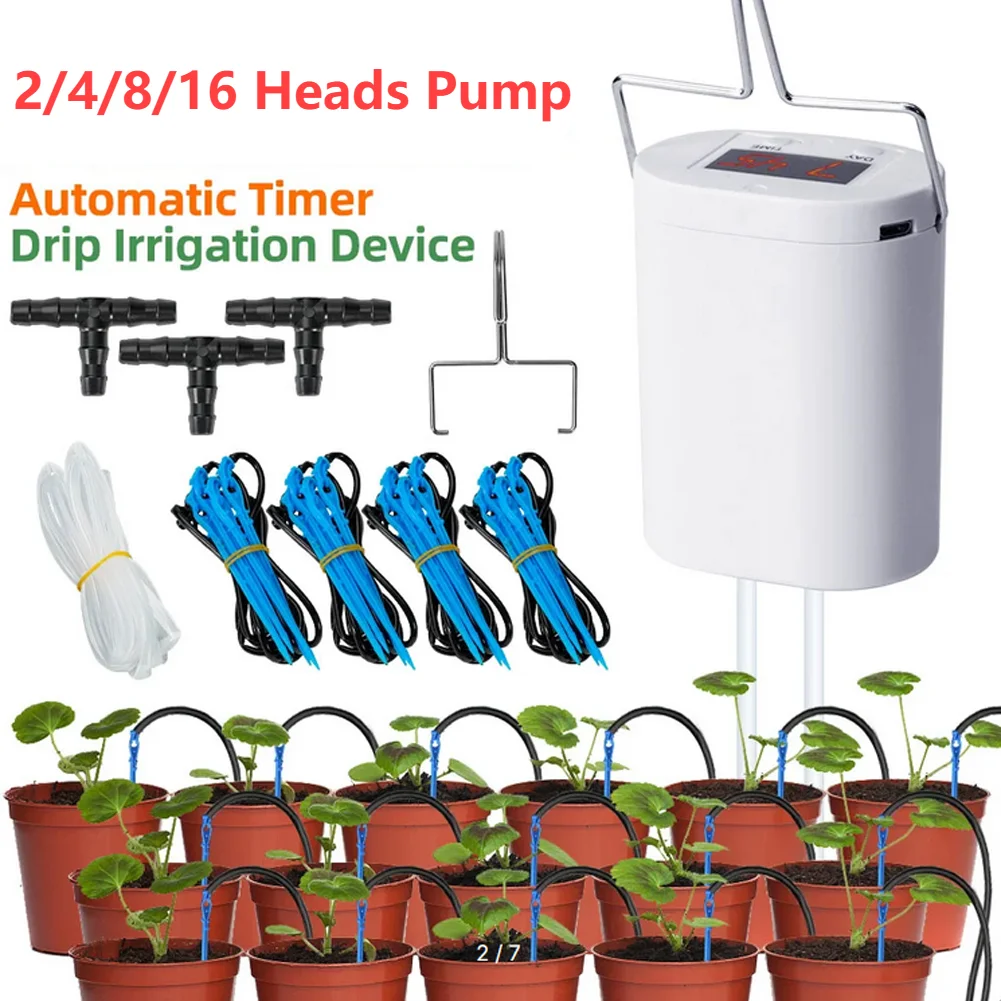 Home Improvement Tool Time - Automatic Plant Flower Watering Pump Home