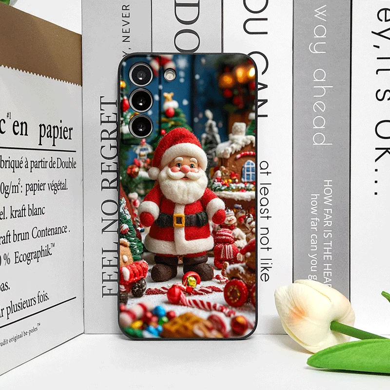 Custodia per telefono Babbo Natale a tema natalizio per OnePlus 13 12 13 R 11 10 9 8 Pro Nord 4 N100 N20 CE3 ACE2 ACE3 5G Cover morbida