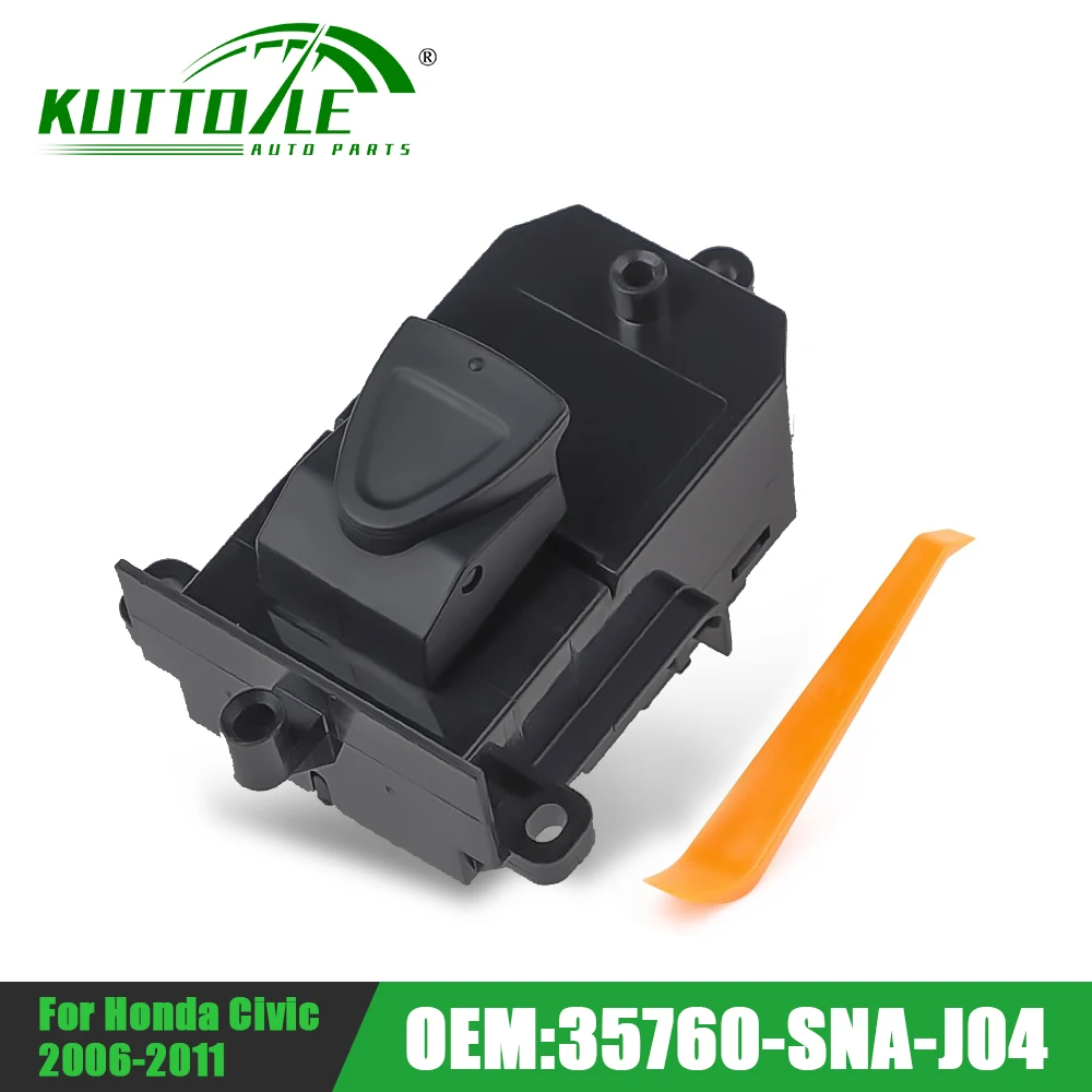 

35760-SNA-J04 Rear Passenger Power Window Switch Lifter Control Button Auto Part For Honda Civic 2006 2007 2008 2009 2010 2011