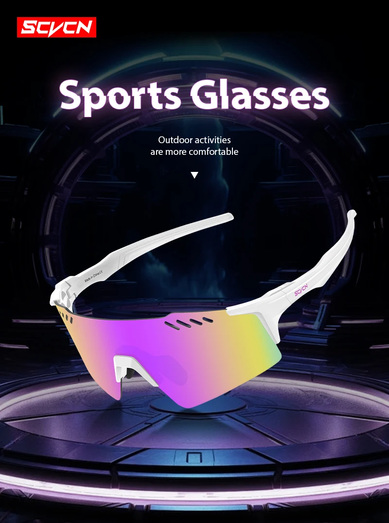 SCVCN Outdoor Sports Sunglasses — product information 1