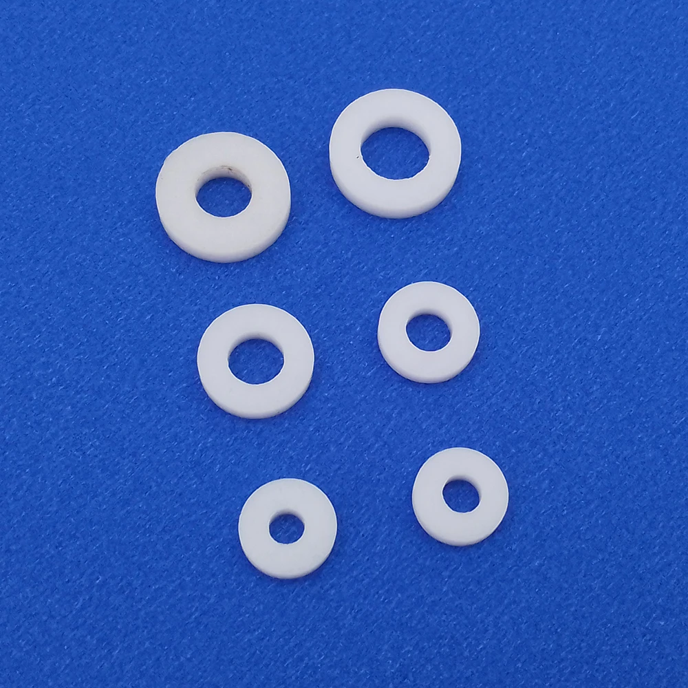 10 szt. Plastikowa podkładka dystansowa PTFE 3.0/3.18/4.0/5.0/6.35mm 1/4 \