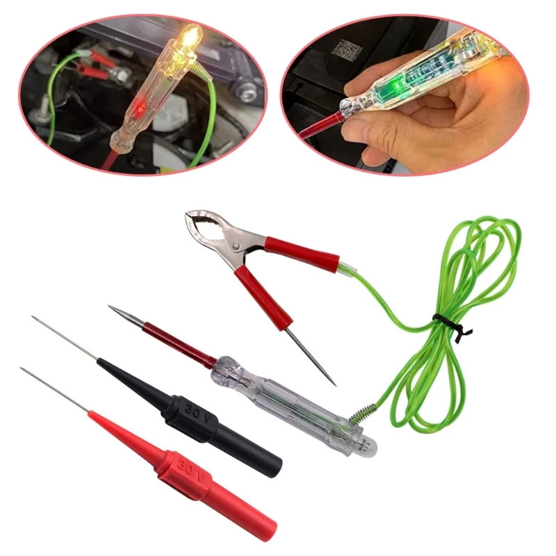 Professional Auto Repair Tool Light Bulb Circuit Tester set Car Truck Light Bulb Circuit Tester Simple Operation for DIY H9EE