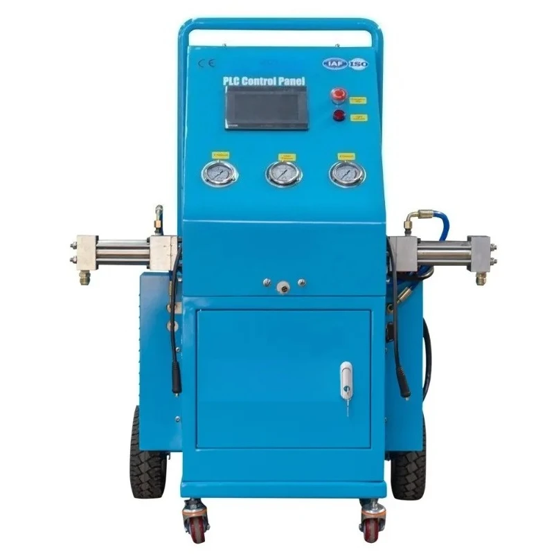 Hydraulic Polyurea Sprayer Polyurethane Foaming Equipment For Cold Storage Insulation Playground Stand Polyurea Spraying Work