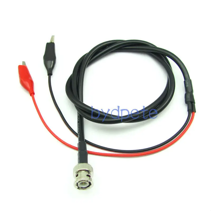 

BNC Male Plug to Alligator Crocodile Sleeve Clip Lead Probe Testing Cable RG58 50ohm RF Coaxial Tangerrf