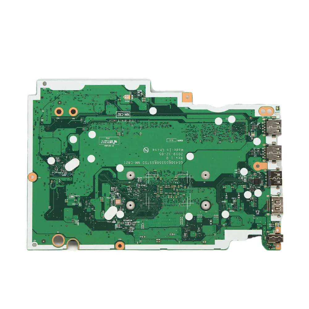 Motherboard Laptop untuk Lenovo ideapad 3-17ADA05 CPU NM-C821: R3 3250U R5 3500U R7 3700U RAM:4G CPU CPU CPU